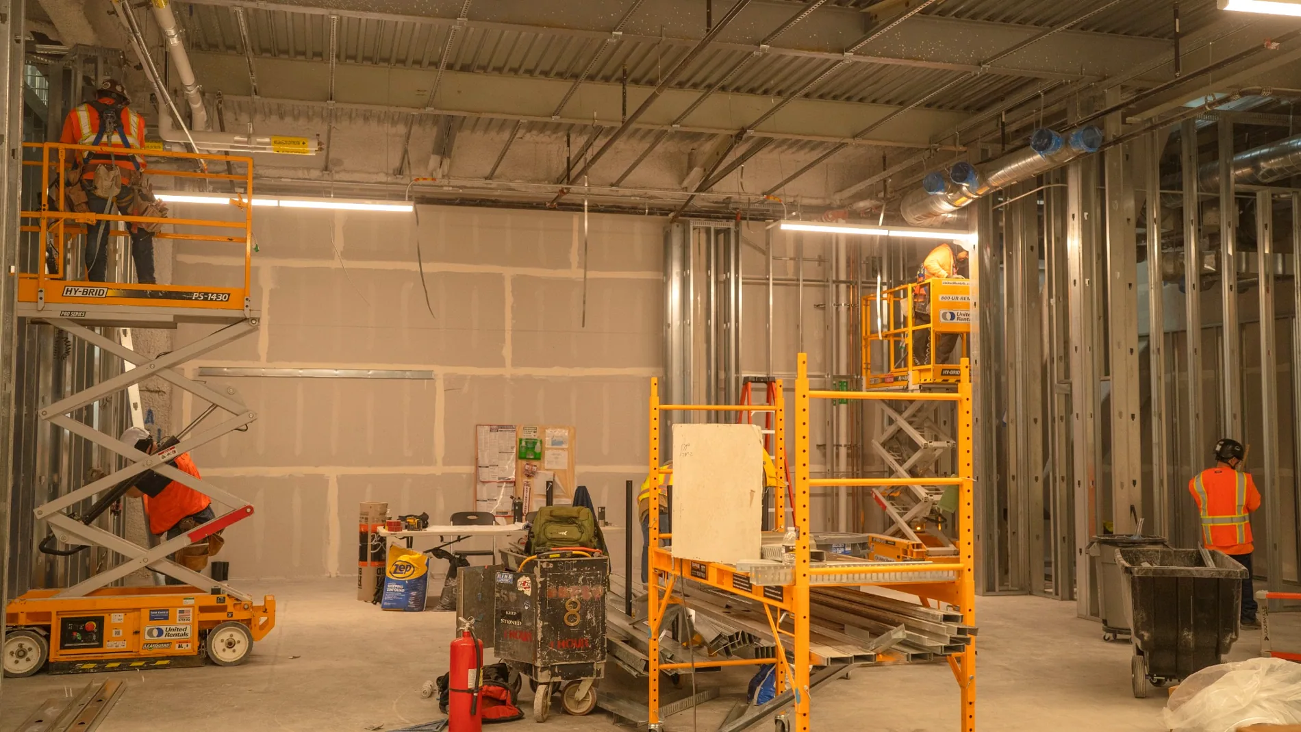 Arts District San Diego Airport construction photograph 8