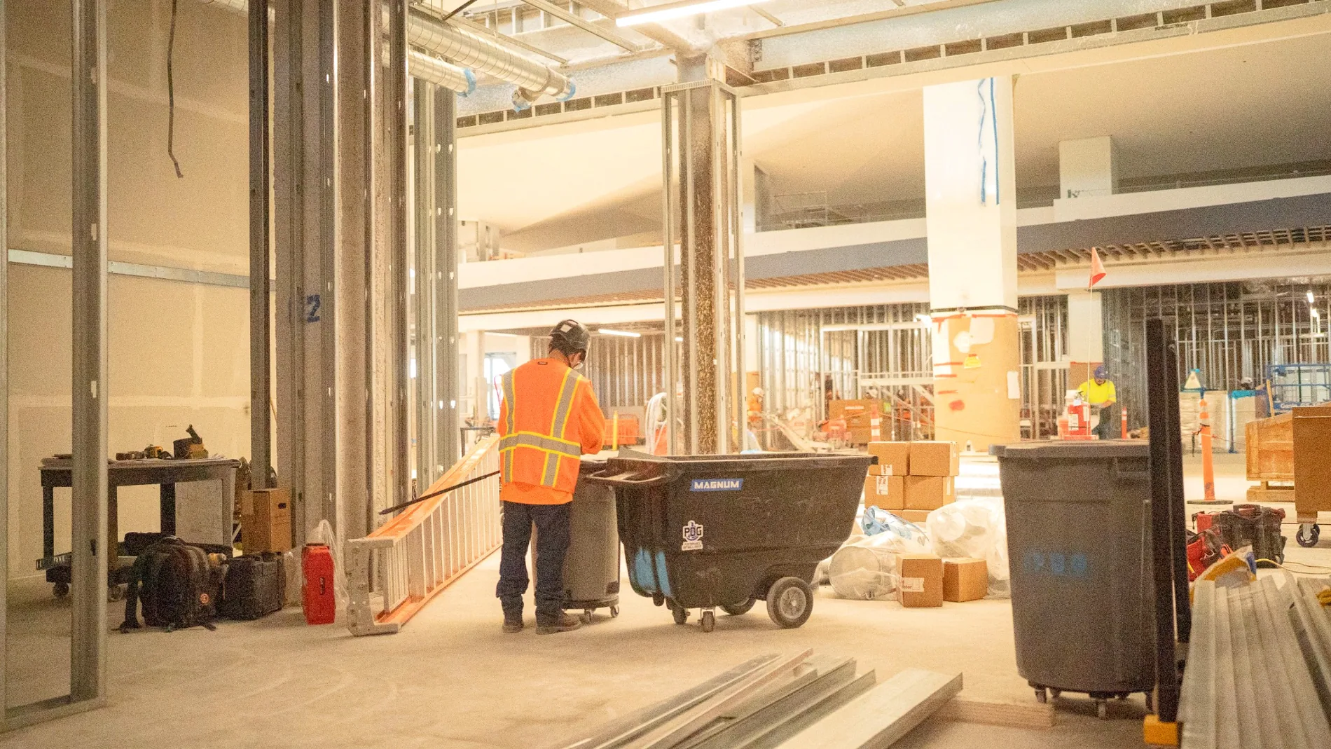 Arts District San Diego Airport construction photograph 16