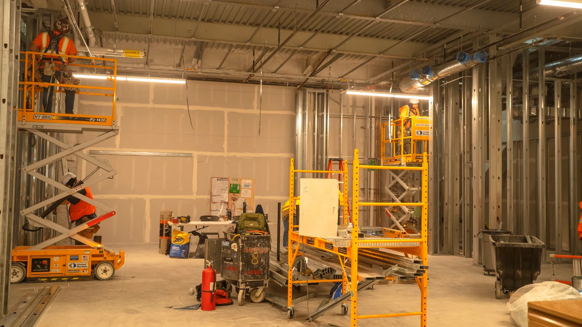 Arts District San Diego Airport construction photograph 19